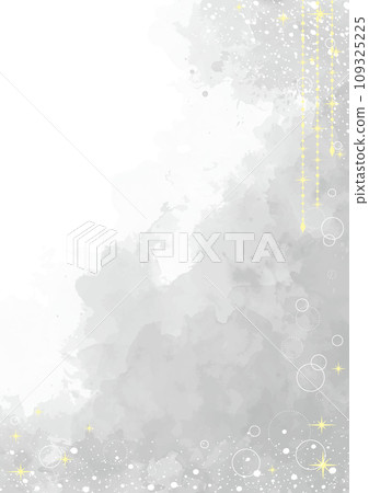Gray background with glitter sprinkled on fluffy watercolor background Gray background with glitter sprinkled on fluffy watercolor background 109325225
