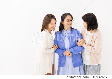 Close female chatter Close female chatter 109326579