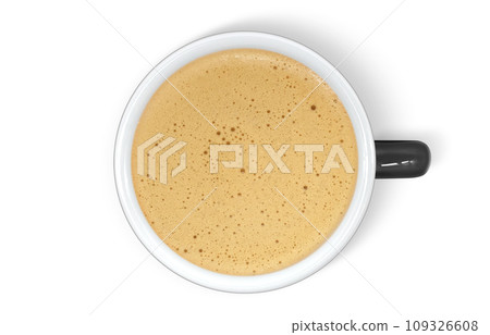 咖啡廳牛奶插圖現實 109326608