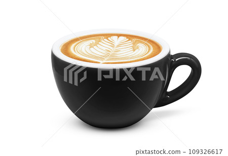 咖啡拿鐵插畫現實 咖啡拿鐵插畫現實 109326617