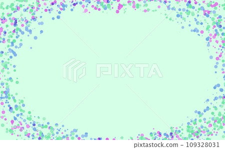 Frame surrounded by colorful dots Frame surrounded by colorful dots 109328031