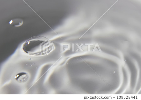 050.One or more drops of water splashing into waves and undefined shapes. Wallpaper 109328441