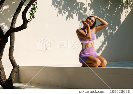 Yoga Harmony by the Pool Yoga Harmony by the Pool 109328658