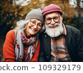 The concept of a happy family life. 109329179
