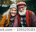The concept of a happy family life. 109329183
