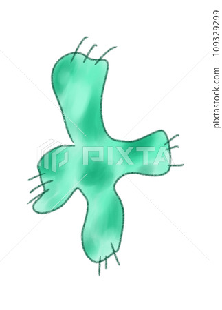 germs that stick to the body germs that stick to the body 109329299