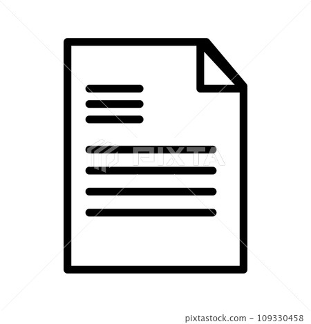Vector line icon file contains important text and information for the page. Contract message and blank form is a useful tool for gathering data and information. Clipboard and make changes to document. Vector line icon file contains important text and information for the page. Contract message and blank form is a useful tool for gathering data and information. Clipboard and make changes to document. 109330458