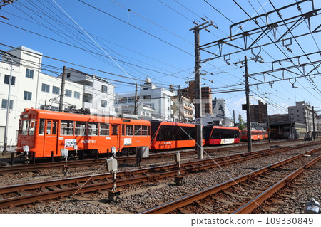 伊予鐵道古町車輛工廠（車站） 109330849