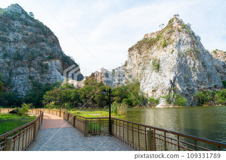 Khao Gnu Stone Park in Thailand Khao Gnu Stone Park in Thailand 109331789