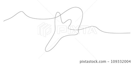 Continuous line drawing clove. Spice Line Art Style Design Isolated On White. Outline vector illustration isolated on white. Hand drawn culinary element for postcard, Graphic art, Kitchen Poster. Continuous line drawing clove. Spice Line Art Style Design Isolated On White. Outline vector illustration isolated on white. Hand drawn culinary element for postcard, Graphic art, Kitchen Poster. 109332004