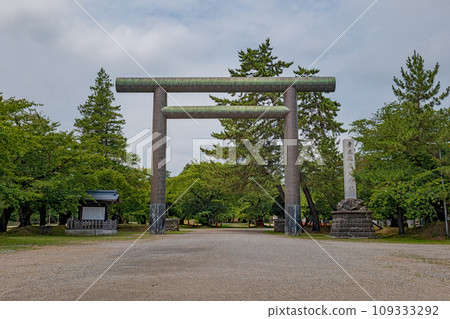 青森縣弘前城五國神社大鳥居 109333292