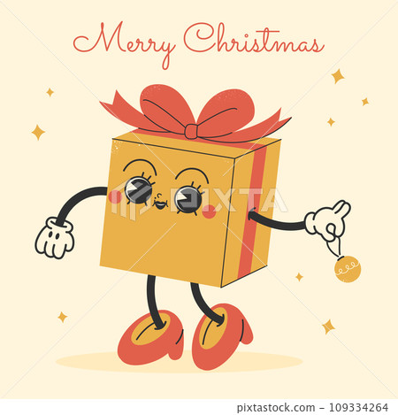 Funny Christmas gift.Merry Christmas present Funny Christmas gift.Merry Christmas present 109334264