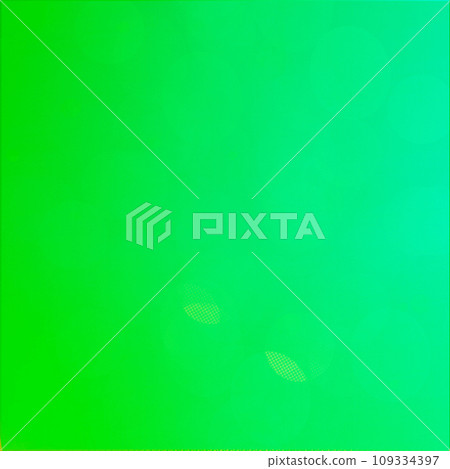 Gradient green square background with copy space for text or your images 109334397