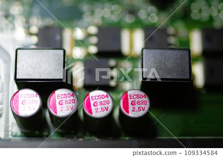 電子線路板放大圖（微距攝影）6767 109334584