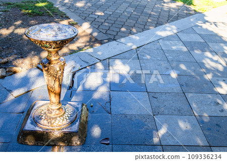 fountain with drinking water in Batumi city fountain with drinking water in Batumi city 109336234