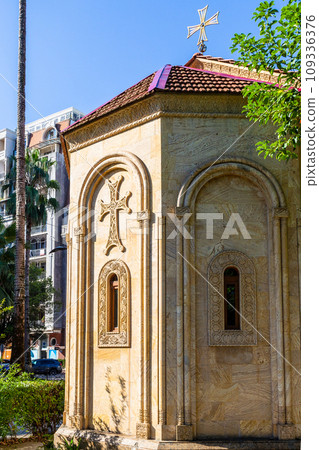 cross on St Barbara Church in Batumi city 109336376