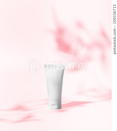 White blank cream tube mockup, cosmetic product mock up 109336715
