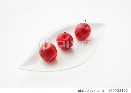 Princess apple white background Princess apple white background 109338192