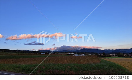 黃昏的天空稻田 黃昏的天空稻田 109338718