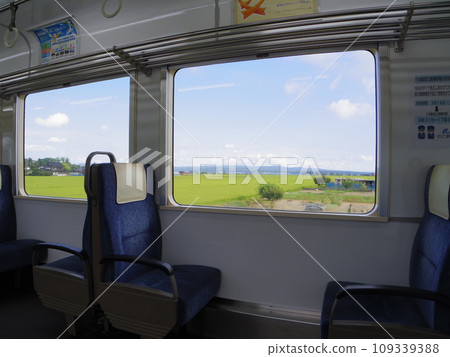 能登鐵道普通列車的車窗 109339388