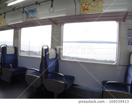 能登鐵道普通列車窗海 能登鐵道普通列車窗海 109339413