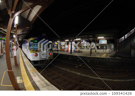 夜間的京都丹後鐵道天橋立站 KTR801、289系列 夜間的京都丹後鐵道天橋立站 KTR801、289系列 109341426