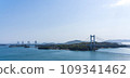 Panoramic view of Seto Ohashi Bridge 109341462