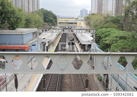 Feb 19 2015 railway station in hong kong Sheung Shui Feb 19 2015 railway station in hong kong Sheung Shui 109342081
