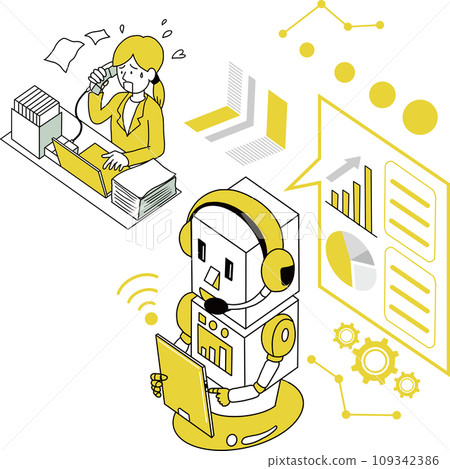 RPA：在辦公室使用機器人進行業務自動化的前後影像插圖 109342386