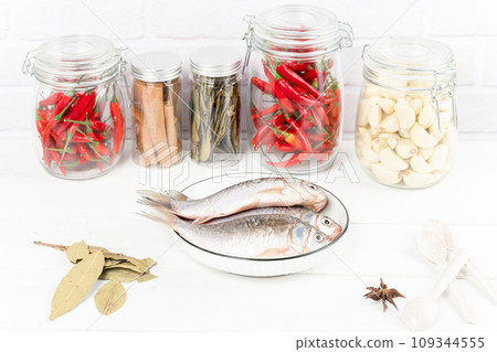 dried fish for sale 109344555