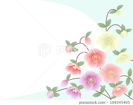 聖誕玫瑰卡 109345405