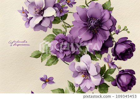 a background vintage purple broom clip art neutral soft watercolor elegant flora collage a background vintage purple broom clip art neutral soft watercolor elegant flora collage 109345453