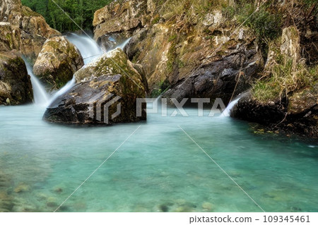 a magic waters, effect black background a magic waters, effect black background 109345461