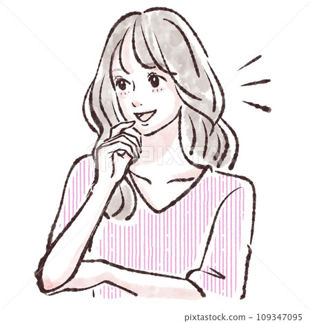 婦女和女孩插畫素材 婦女和女孩插畫素材 109347095