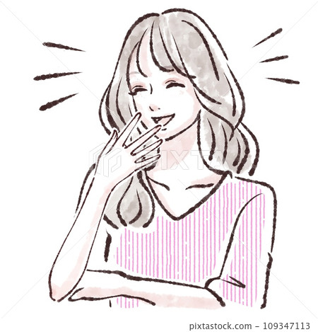 婦女和女孩插畫素材 109347113