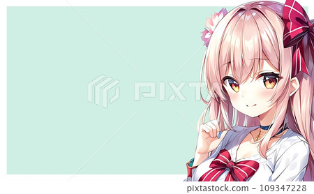 Anime/manga-style illustrations of women and girls 109347228