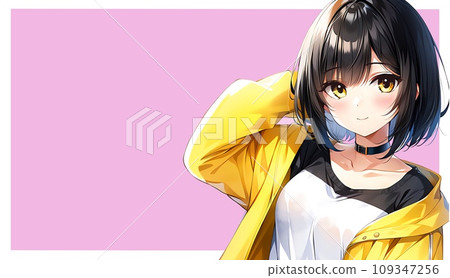 女性和女孩的動漫/漫畫風格插圖 女性和女孩的動漫/漫畫風格插圖 109347256