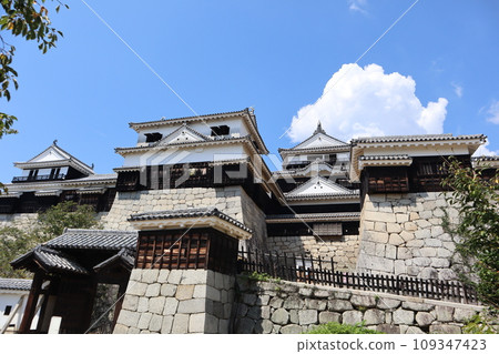松山城，日本三大聯軍平山城之一 109347423