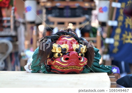 播州姬路秋季祭典：英賀神社舞獅 109349467