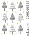 Simple Christmas fir tree design 2 109349542