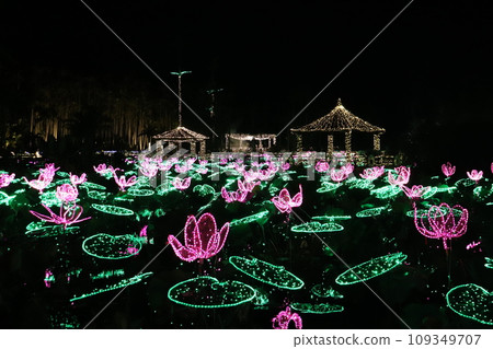 2023-2024 "Okinawa Tropical Illumination" 2022 Illumination Hour in Okinawa's Southeast Botanical Garden 109349707