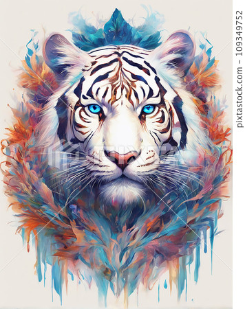 Digital Art Byakko 109349752