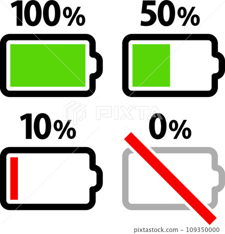 電池剩餘電量圖示集 109350000