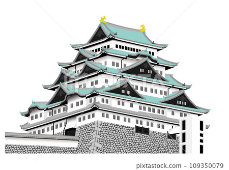 [Revised version] Nagoya Castle Tenshu (Big Tenshu) 109350079