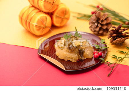 New Year's dish Matsumae pickles 109351348