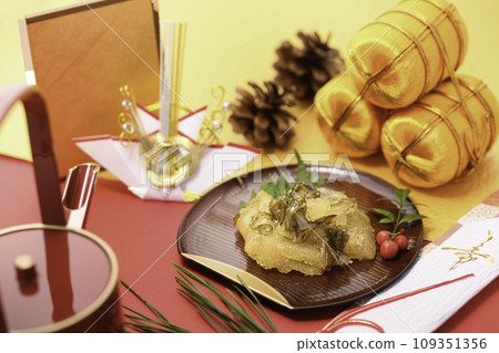 New Year's dish Matsumae pickles 109351356