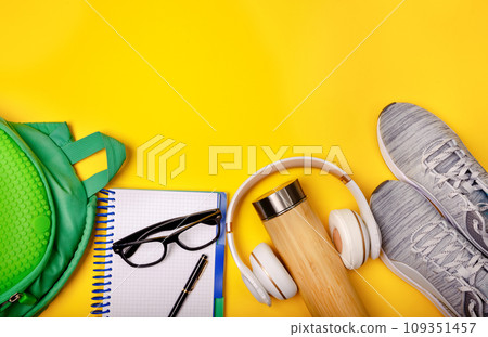 Workspace. Work from home concept. Remote education and work 109351457