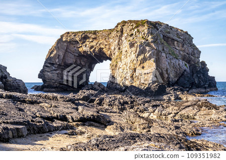 The beach next to the Great Pollet Sea Arch, Fanad Peninsula, County Donegal, Ireland The beach next to the Great Pollet Sea Arch, Fanad Peninsula, County Donegal, Ireland 109351982