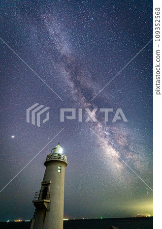 Irago Lighthouse Milky Way Aichi Prefecture Irago Lighthouse Milky Way Aichi Prefecture 109352568