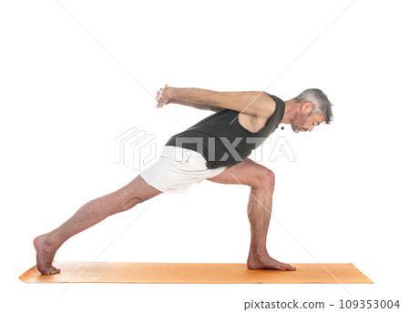 hatha yoga asana 109353004